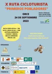 X RUTA CICLOTURISTA
